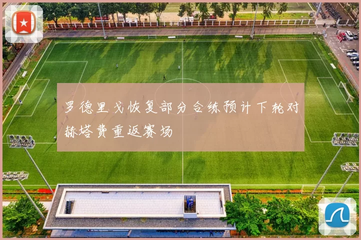 罗德里戈恢复部分合练预计下轮对赫塔费重返赛场