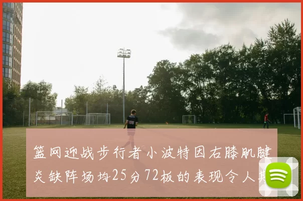篮网迎战步行者小波特因右膝肌腱炎缺阵场均25分72板的表现令人期待